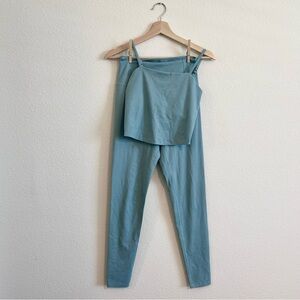 Girlfriend Collective RIB High rise leggings & RIB Devon compressive cami